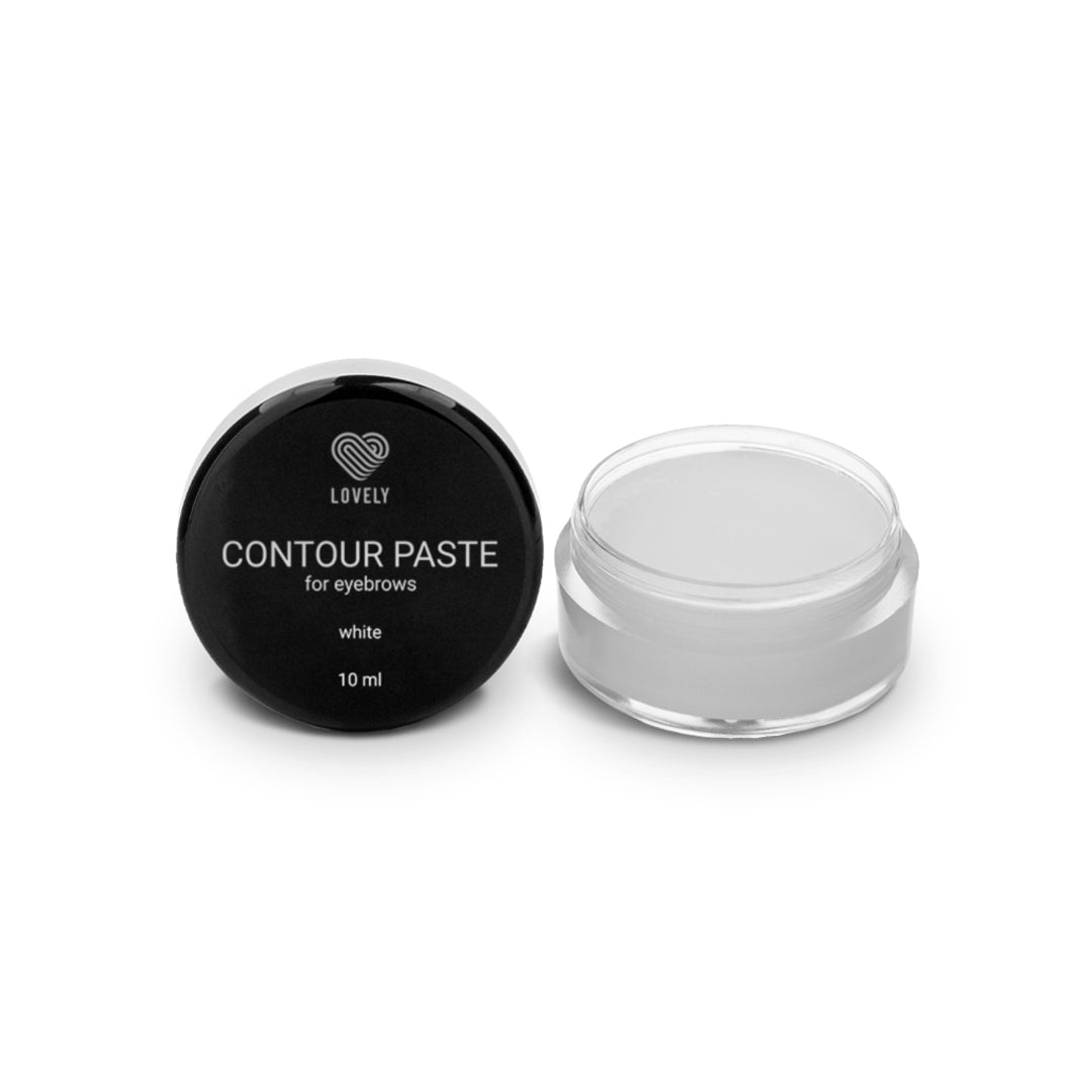 Contour Paste e bardh për vetullat Lovely, 10 ml
