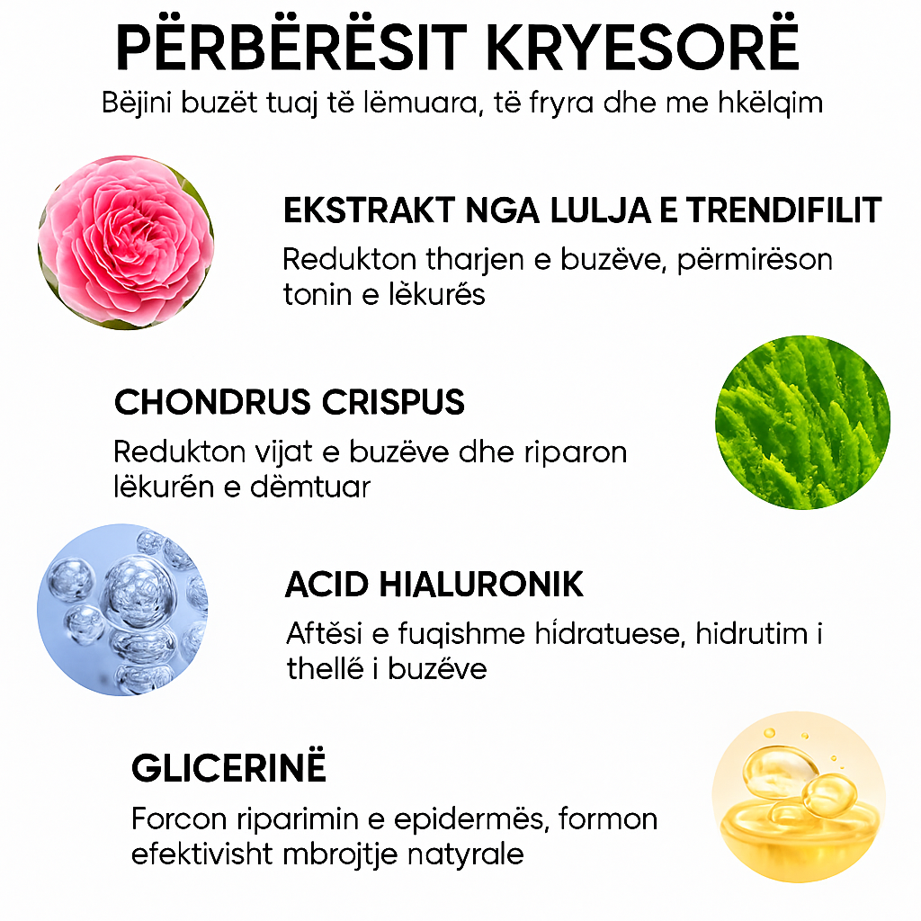Maskë Hidratante për Buzë