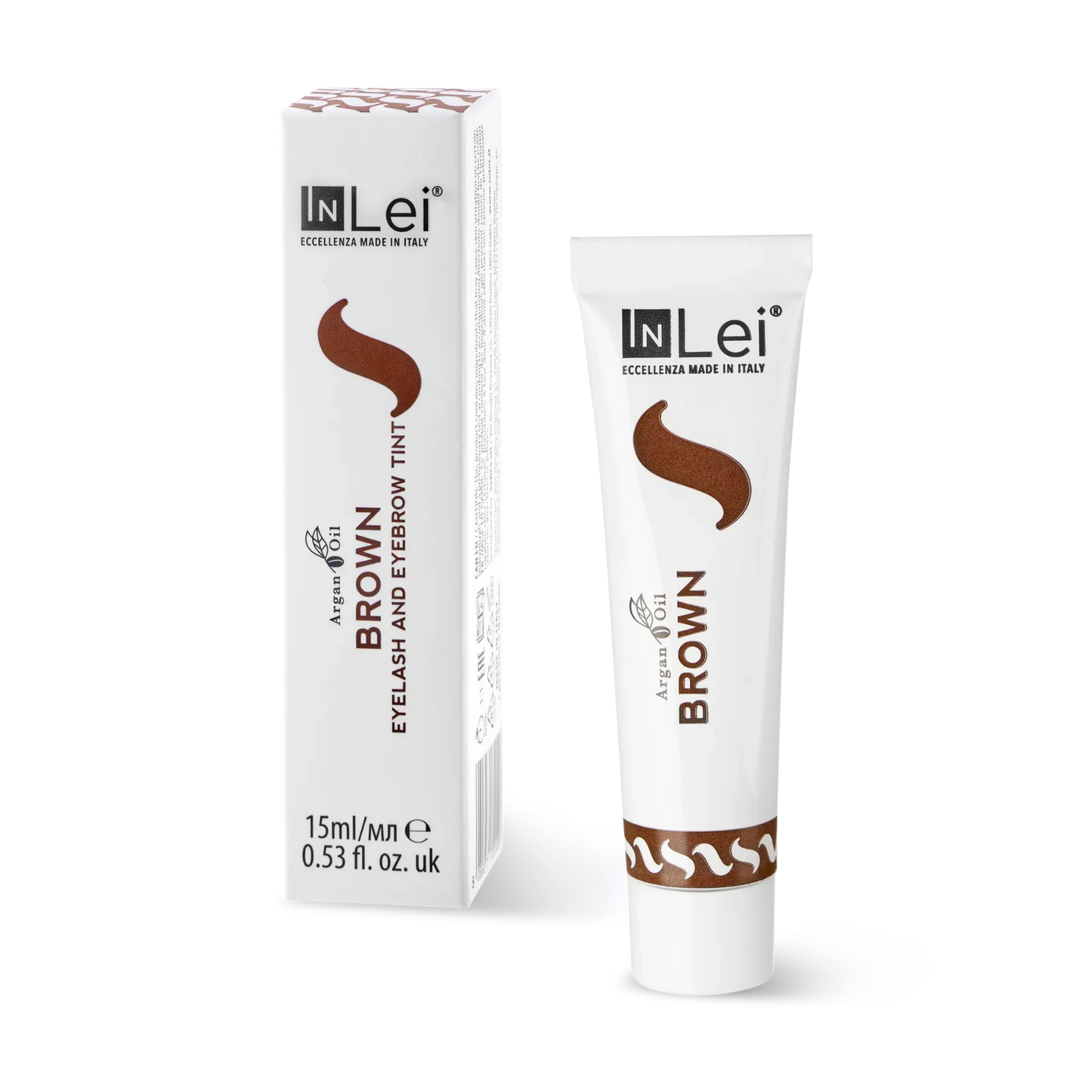 BROWN Bojë Kafe për Qerpikë dhe Vetulla me Vaj Argani 15 ml