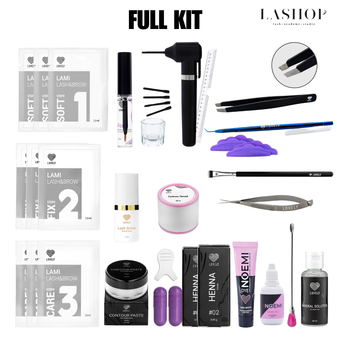 Full Kit për Vetullat