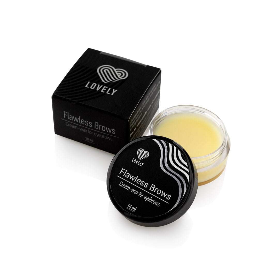Krem dylli për stilim vetullash "Flawless Brows" Lovely, 10 ml