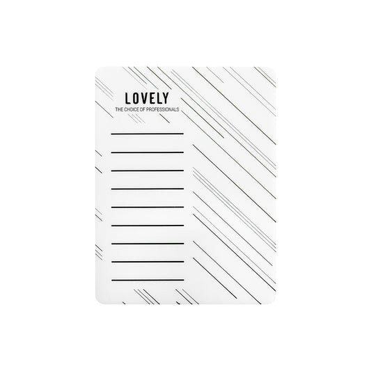 Tableta e Qerpikëve Lovely e Bardh