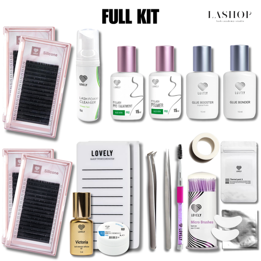 FULL Kit për qerpikët extensions