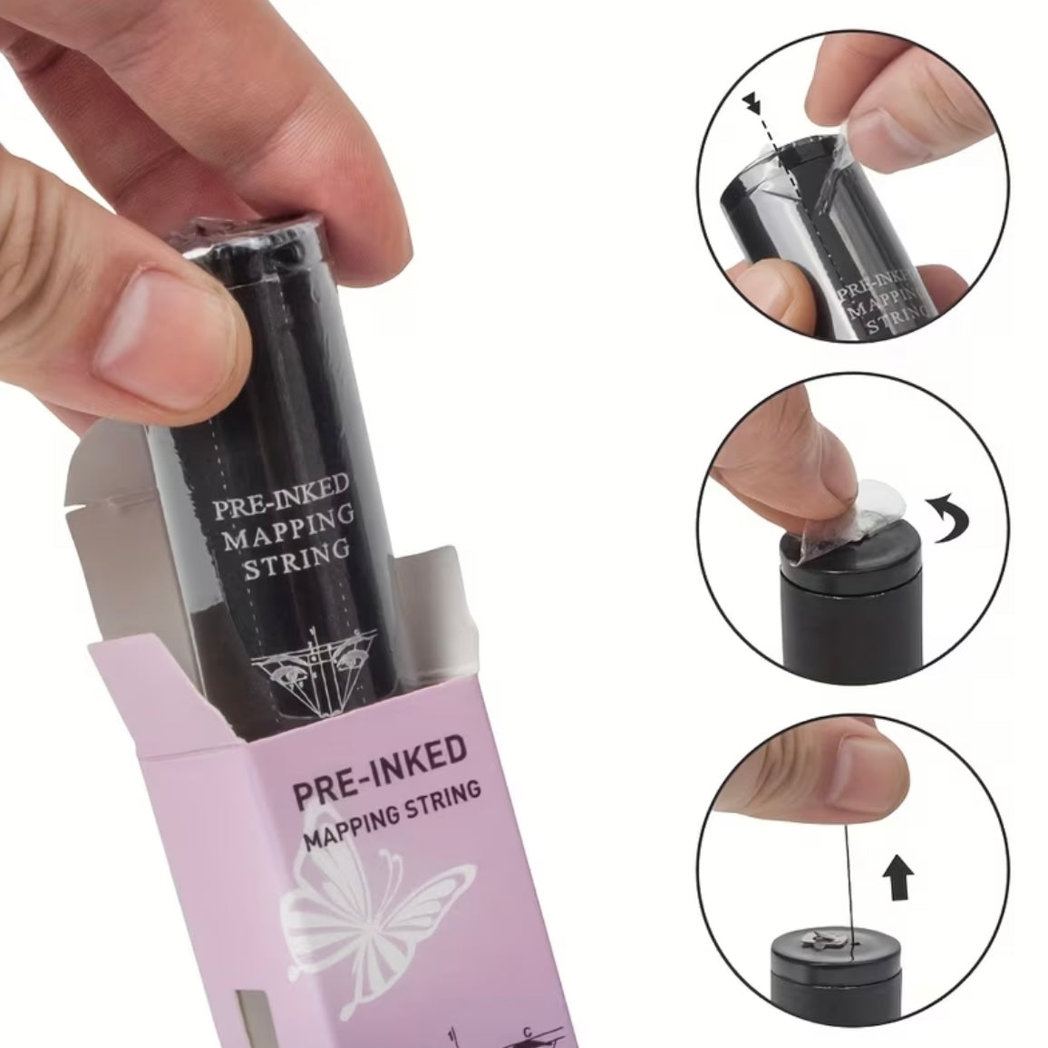 Fije për Hartimin e Vetullave – Pre-inked (e parapigmentuar)