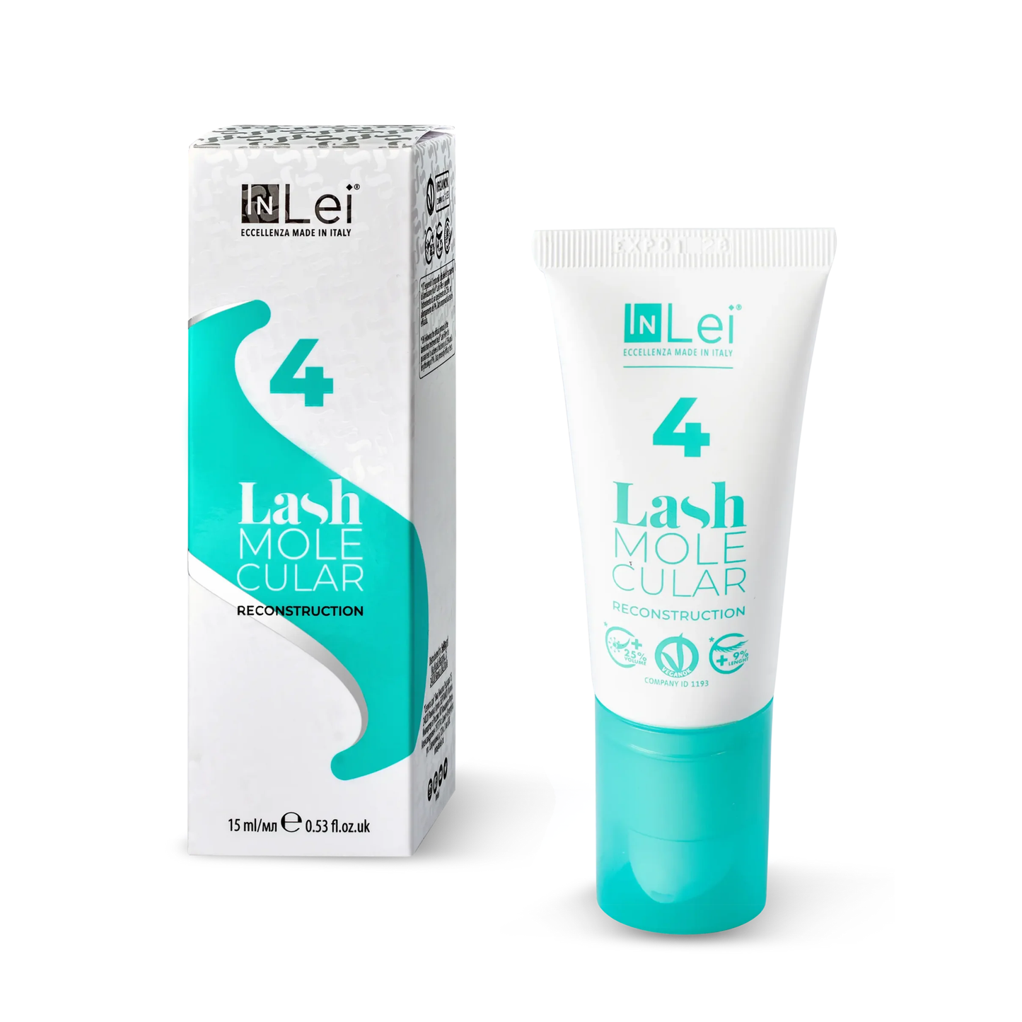 LASH MOLECULAR 4 Rikonstruksion Molekular për Qerpikë dhe Vetulla 15 ml