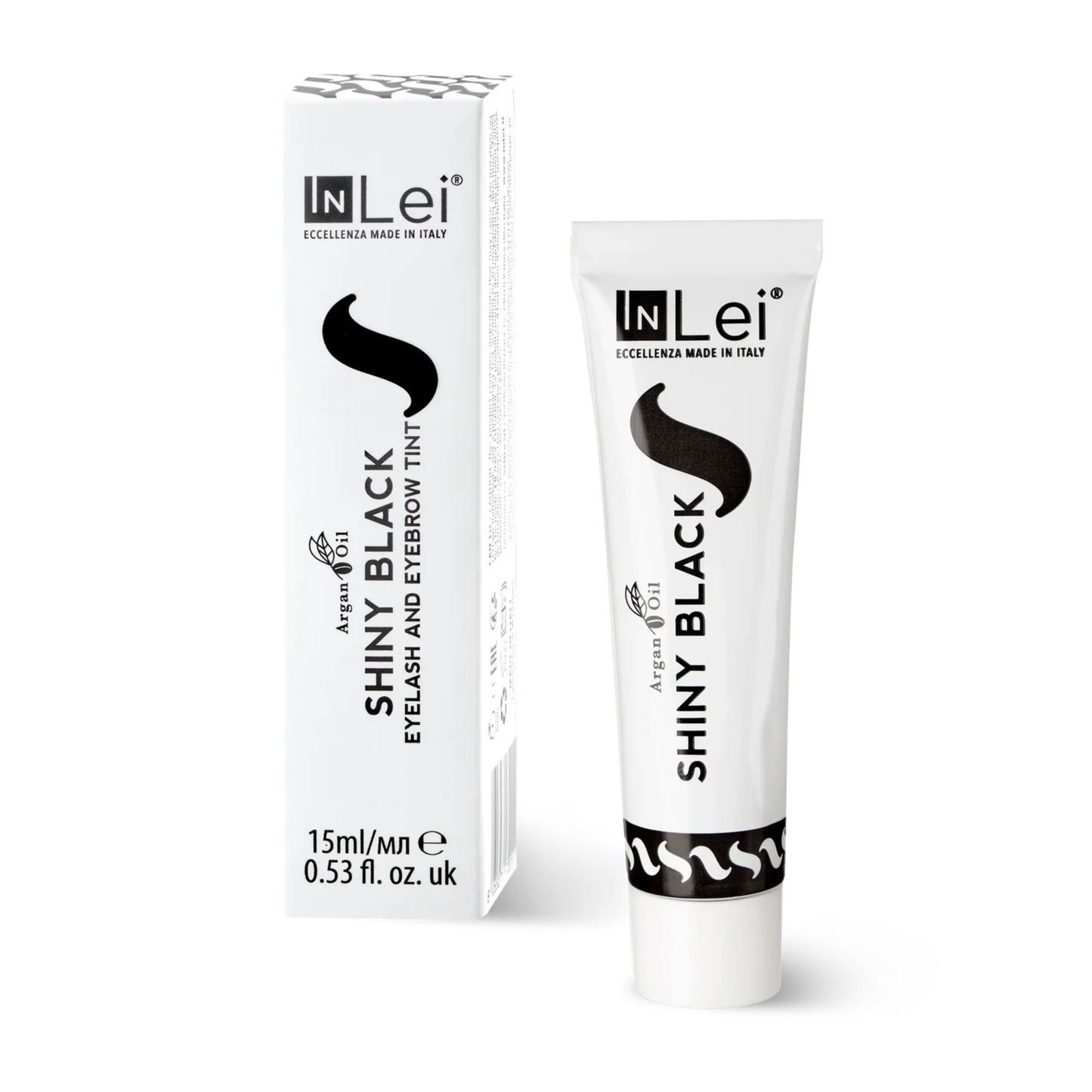 SHINY BLACK Bojë e Zezë për Qerpikë dhe Vetulla me Vaj Argani 15 ml