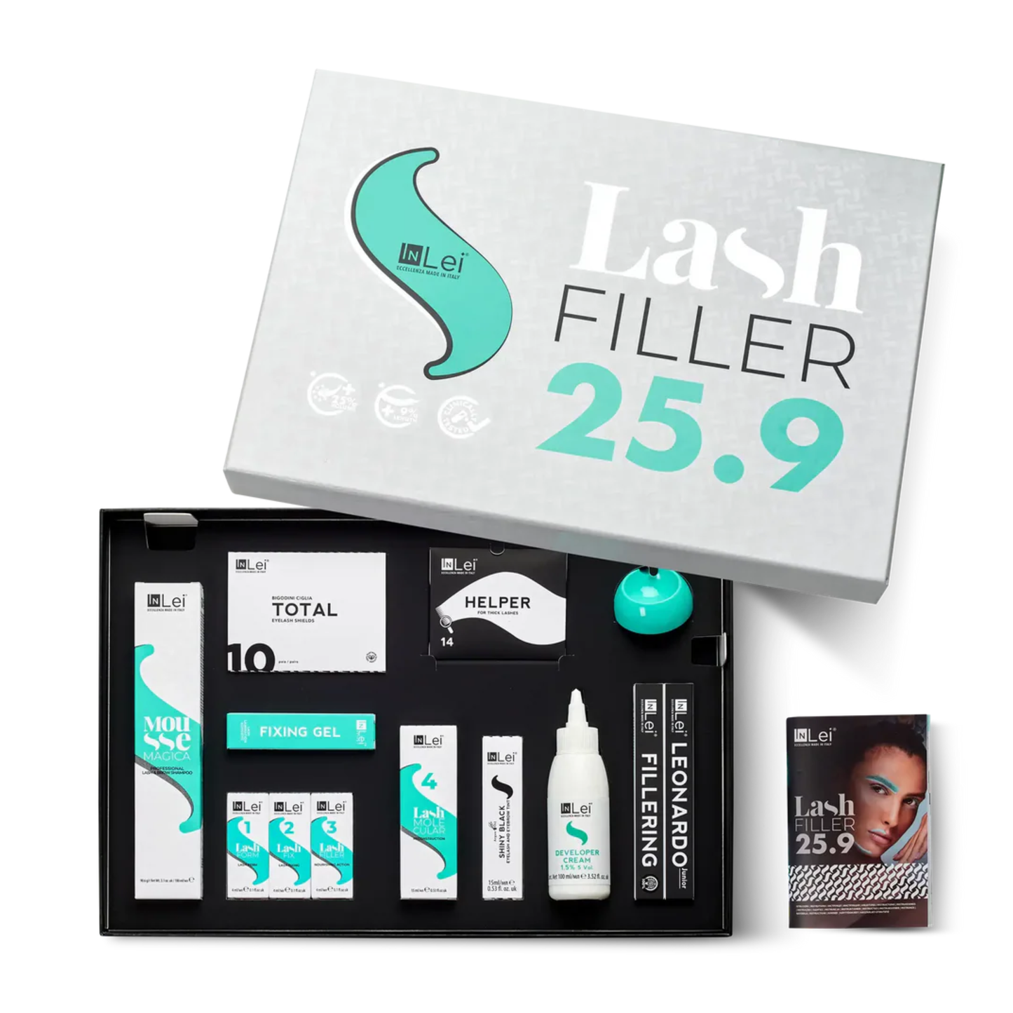 KIT LASH FILLER 25.9 Set Profesional për Laminimin dhe Fillerin e Qerpikëve