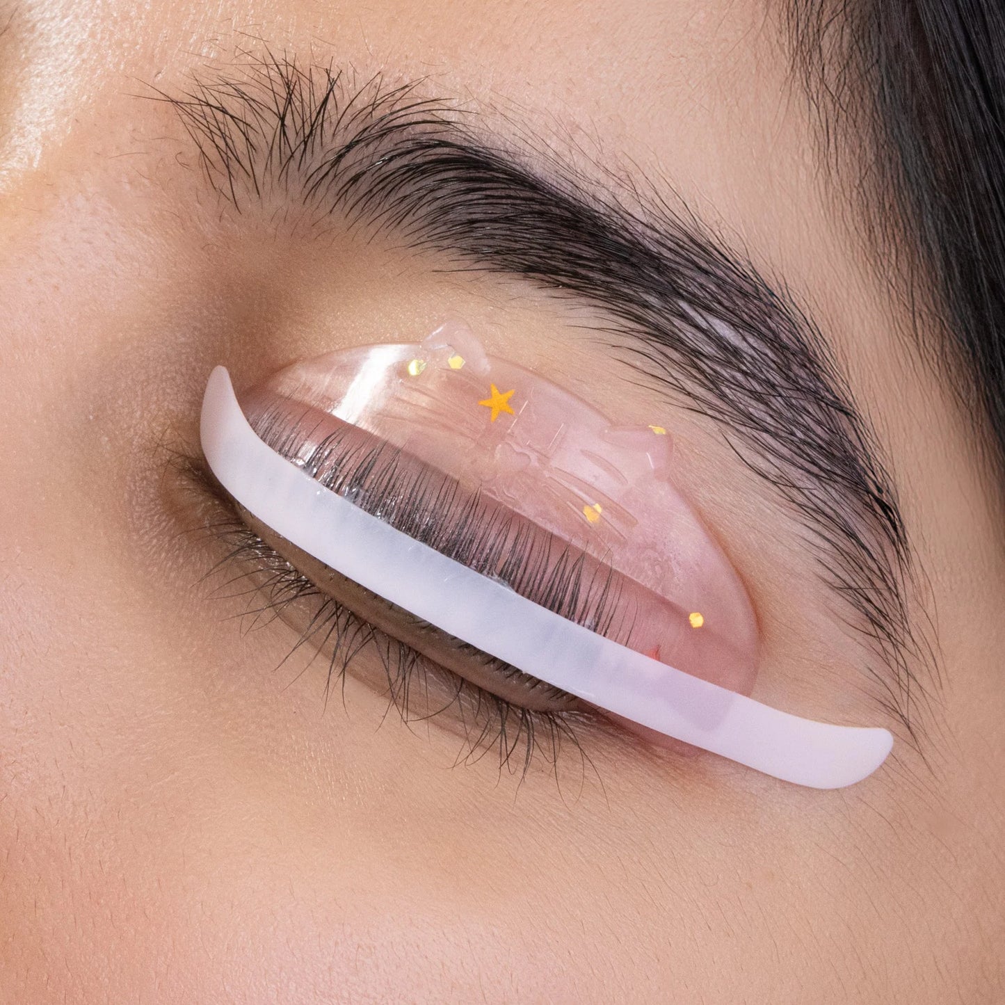 Rripa Silikoni Rozë për fiksimin e qerpikëve në Lash Lifting