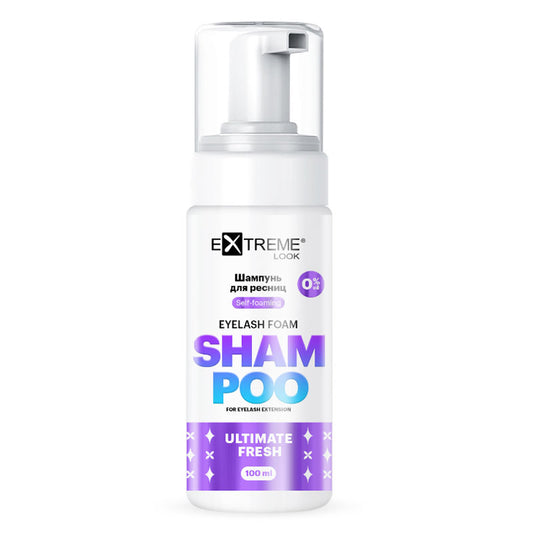 Eyelash foam shampoo, 100 ml.